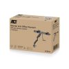 ACT AC8344 Dual Monitor Arm Office Premium with Gas Spring Crossbar