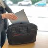 ACT AC8570 Vorstadt-Schultertasche für Laptops bis zu 15,6 Zoll Schwarz