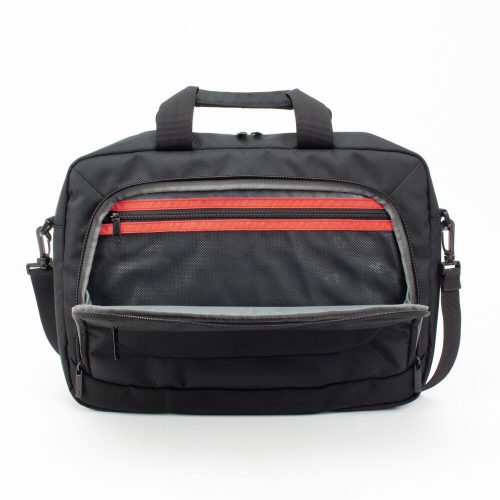 ACT AC8570 Vorstadt-Schultertasche für Laptops bis zu 15,6 Zoll Schwarz