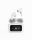 Gembird BT TWS in-ears with LCD display and Active Noise Cancelling White
