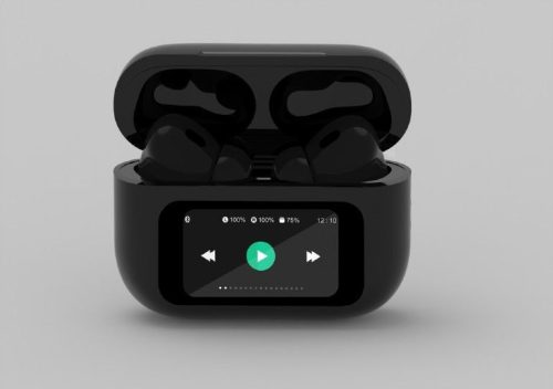 Gembird BT TWS In-Ear-Kopfhörer mit LCD-Display und aktiver Geräuschunterdrückung Schwarz