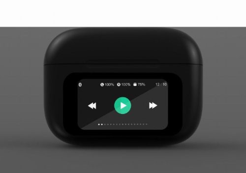 Gembird BT TWS In-Ear-Kopfhörer mit LCD-Display und aktiver Geräuschunterdrückung Schwarz