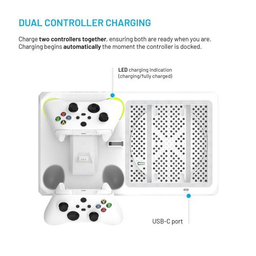 FIXED Multifunktionsstation für Xbox X und S weiß