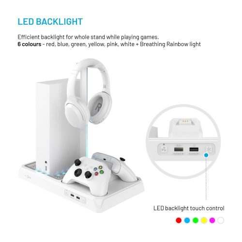FIXED Multifunktionsstation für Xbox X und S weiß