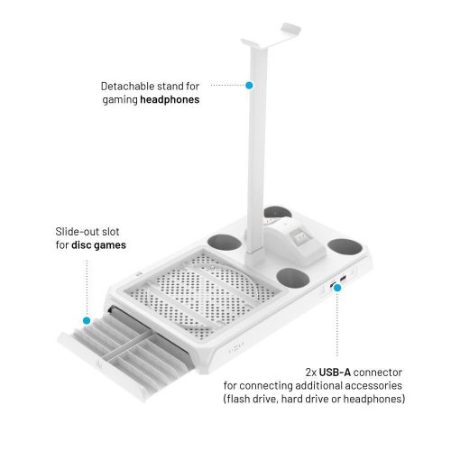 FIXED Multifunktionsstation für Xbox X und S weiß