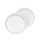 FIXED Seidige Silikonhülle für Apple AirTag Doppelpack Weiß