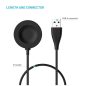   FIXED USB-A Ladekabel für Huawei Watch GT 2 Pro/3/3 Pro/4/4 Pro/5/5 Pro Smartwatch, Schwarz