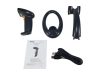 EQuip USB 1D Barcode Scanner with Stand Vonalkódolvasó Black