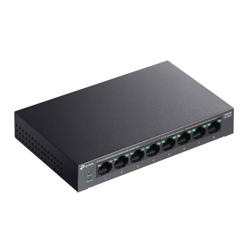 TP-Link LS108GP 8-Port Gigabit Desktop Switch mit 8-Port PoE+