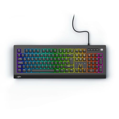 Hama uRage Exodus 600 Mechanische Gaming-Tastatur mit roten Switches Schwarz