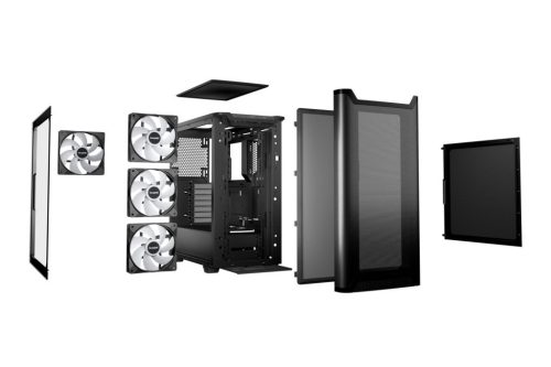 Be quiet! Pure Base 501 LX Tempered Glass Black