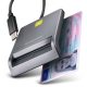 AXAGON CRE-SM3TC Smart Card/ID-Karten Flachleser