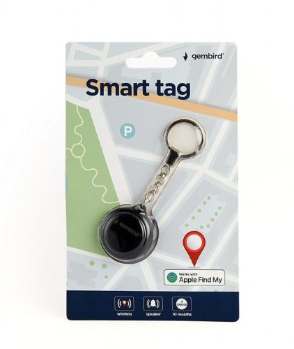 Gembird TA-TAG-01-BK Smart Tag Schwarz