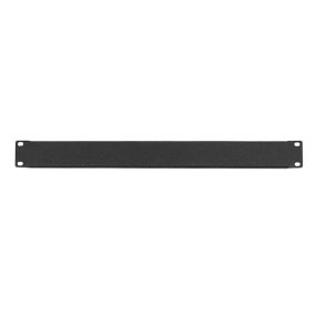WP Rack Blanc Panel 1U Schwarz