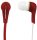 Esperanza EH146R Stereo Earphones Lollipop Red