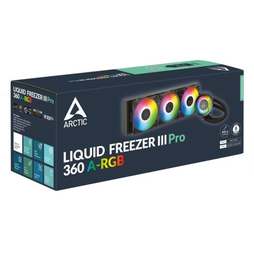 Arctic Liquid Freezer III Pro 360 A-RGB Schwarz