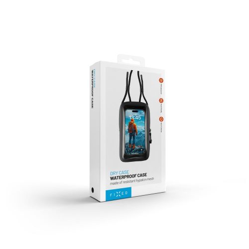 FIXED wasserdichte Handyhülle, schwarz