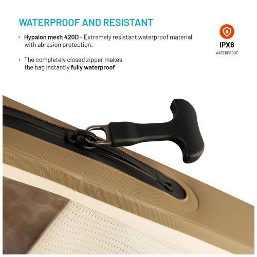 FIXED wasserdichte Handyhülle, khaki