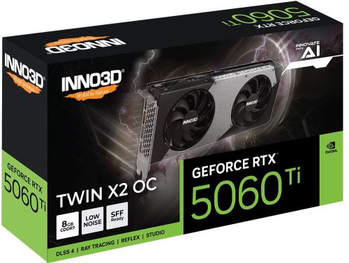 Inno3D GeForce RTX5060 Ti 8GB DDR7 Twin X2 OC
