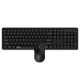 Rapoo 8150M Leises Multi-Modus Wireless Bluetooth Tastatur-Combo Schwarz HU