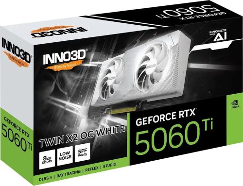 Inno3D GeForce RTX5060 Ti 8GB DDR7 Twin X2 OC White