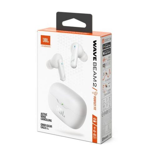JBL Tune Beam 2 Bluetooth-Headset Weiß