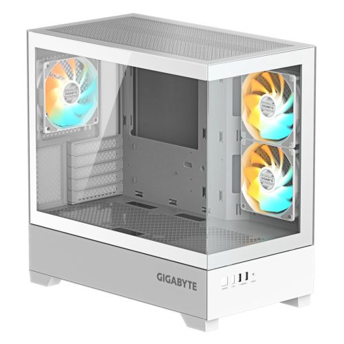 Gigabyte C201 Panoramisches Eishärtetes Glas Schwarz