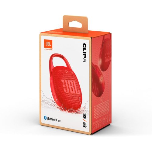 JBL JBL Clip5 Bluetooth Ultra-portable Waterproof Speaker Red