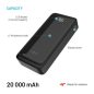FIXED Zen2 20, 20 000 mAh PowerBank, fekete