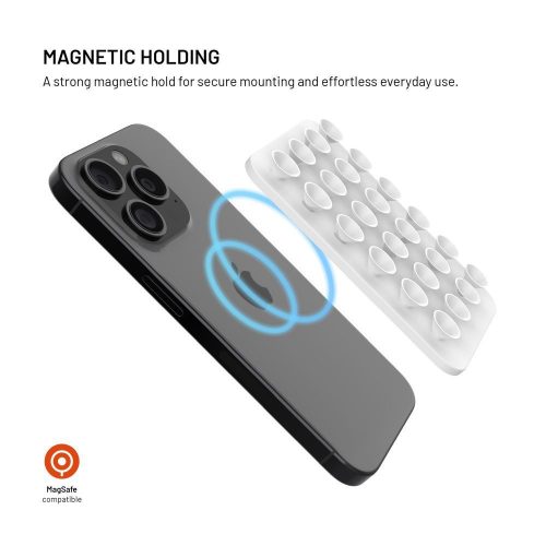 FIXED Magnetisches Halterung Magsafe kompatibel, weiß