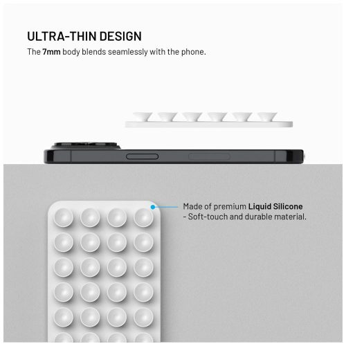 FIXED Magnetisches Halterung Magsafe kompatibel, weiß