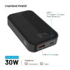 FIXED Zen 10 Pro 10 000 mAh Powerbank, fekete