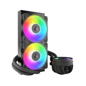 Arktische Flüssigkühlung III Pro 240 A-RGB Schwarz