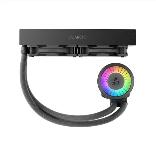 Arktische Flüssigkühlung III Pro 240 A-RGB Schwarz