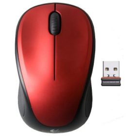 Logitech M235 kabellose Maus Rot