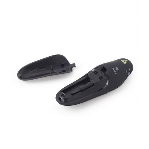 Gembird WP-L-11 Wireless Presenter Roter Laser Schwarz