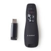 Gembird WP-L-12 Wireless Presenter Roter Laser Schwarz
