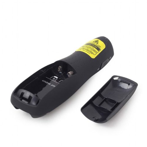 Gembird WP-L-12 Wireless Presenter Roter Laser Schwarz