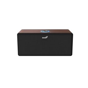Genius SP-HF505BT Bluetooth-Lautsprecher Dunkelbraunes Holz