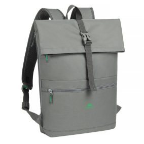 RivaCase 5567 Gremio Eco Rolltop 15L Rucksack 15,6 Zoll Grau