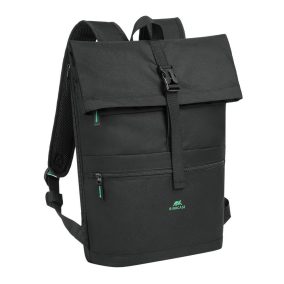   RivaCase 5567 Gremio Eco Rolltop 15L Rucksack 15,6 Zoll Schwarz