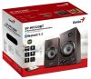 Genius SP-HF520BT Bluetooth-Lautsprecher Dunkelholz
