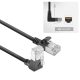 ACT CAT6A U-FTP Patch Cable 1m Black