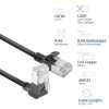 ACT CAT6A U-FTP Patch Cable 1m Black