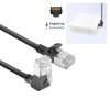 ACT CAT6A U-FTP Patch Cable 1m Black
