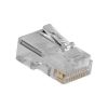 ACT RJ48 (10P/10C) modulärer Stecker für Flachkabel (25 Stück)