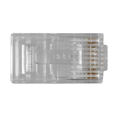 ACT RJ48 (10P/10C) modulärer Stecker für Flachkabel (25 Stück)