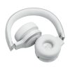 JBL Live 670NC Bluetooth Over-Ear Noise-Cancelling Headset White