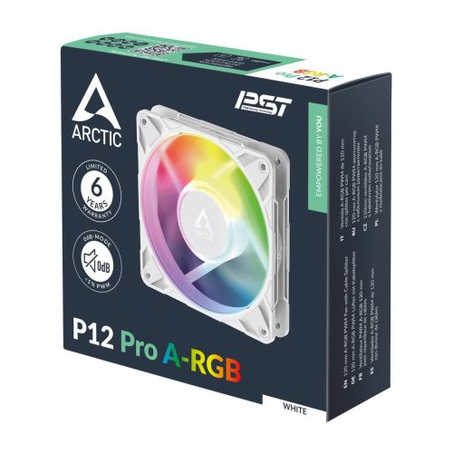Arctic P12 Pro A-RGB Weiß