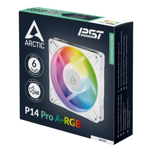 Arctic P14 Pro A-RGB Weiß
